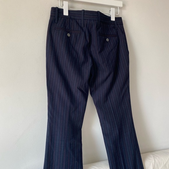 NEW GUCCI Navy Pinstripe Pants 38 S - Picture 5 of 9
